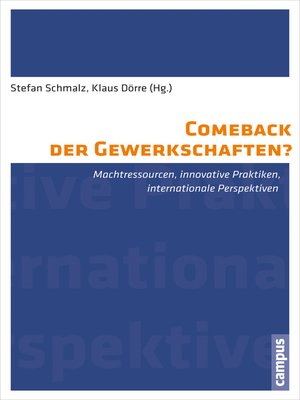 cover image of Comeback der Gewerkschaften?